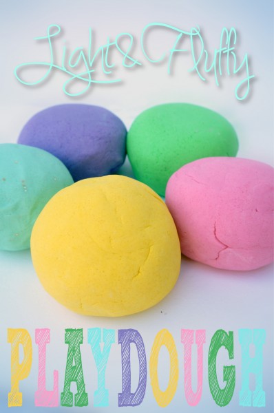 Light and fluffy play dough! - The Caterpillar Years